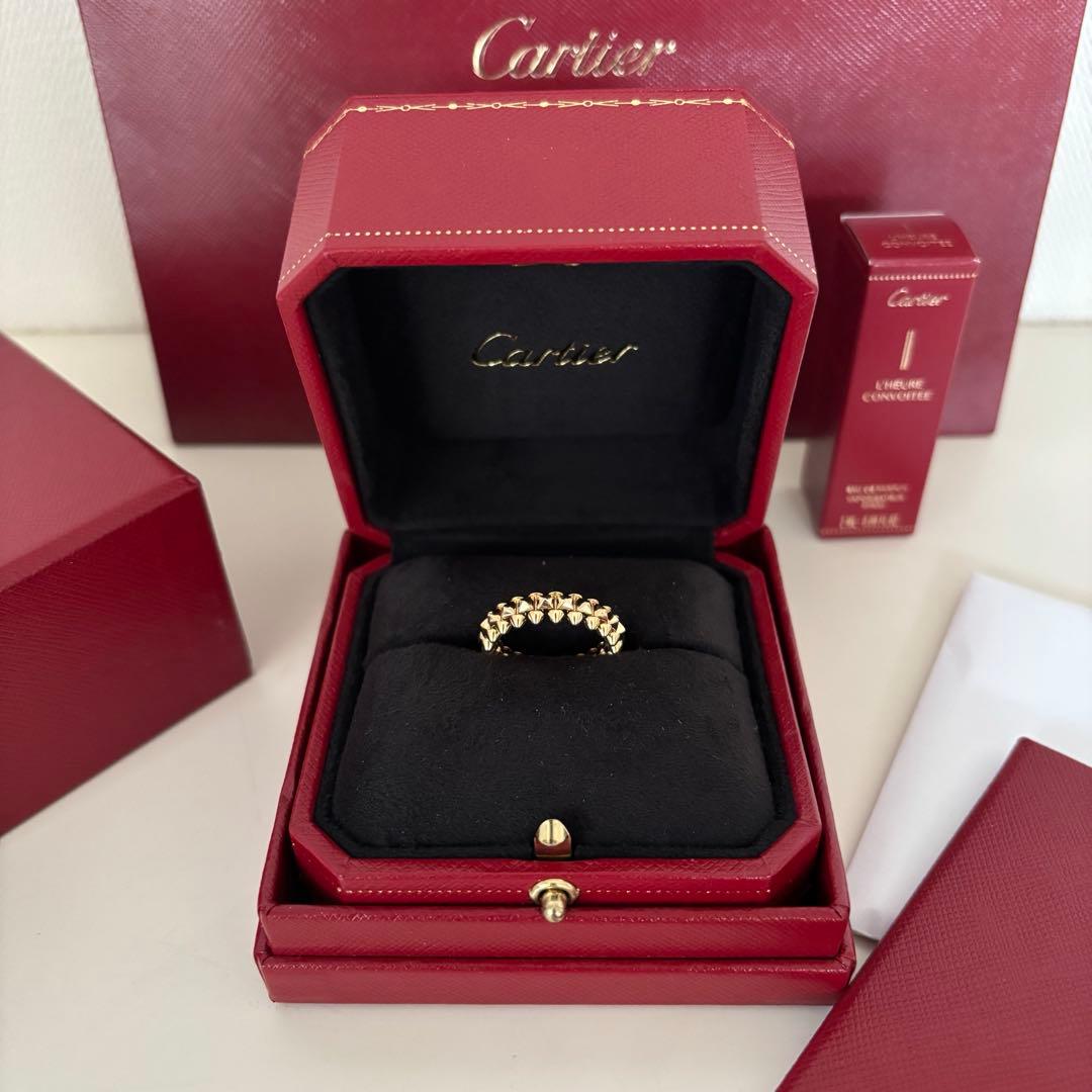 Cartier クラッシュ ドゥ カルティエ リング スモール PG 52サイズ
