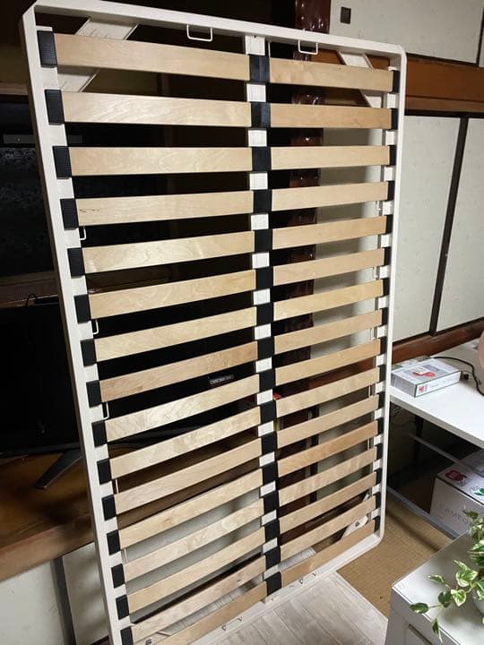 無印良品,脚付きマットレス,セミダブル【引き取りorたのメル便