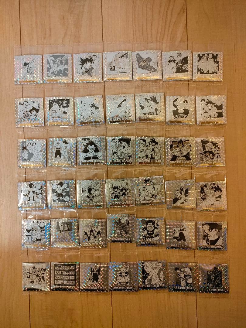 ドラゴンボール40周年記念シール ウエハース2 全42種 コンプリートセット