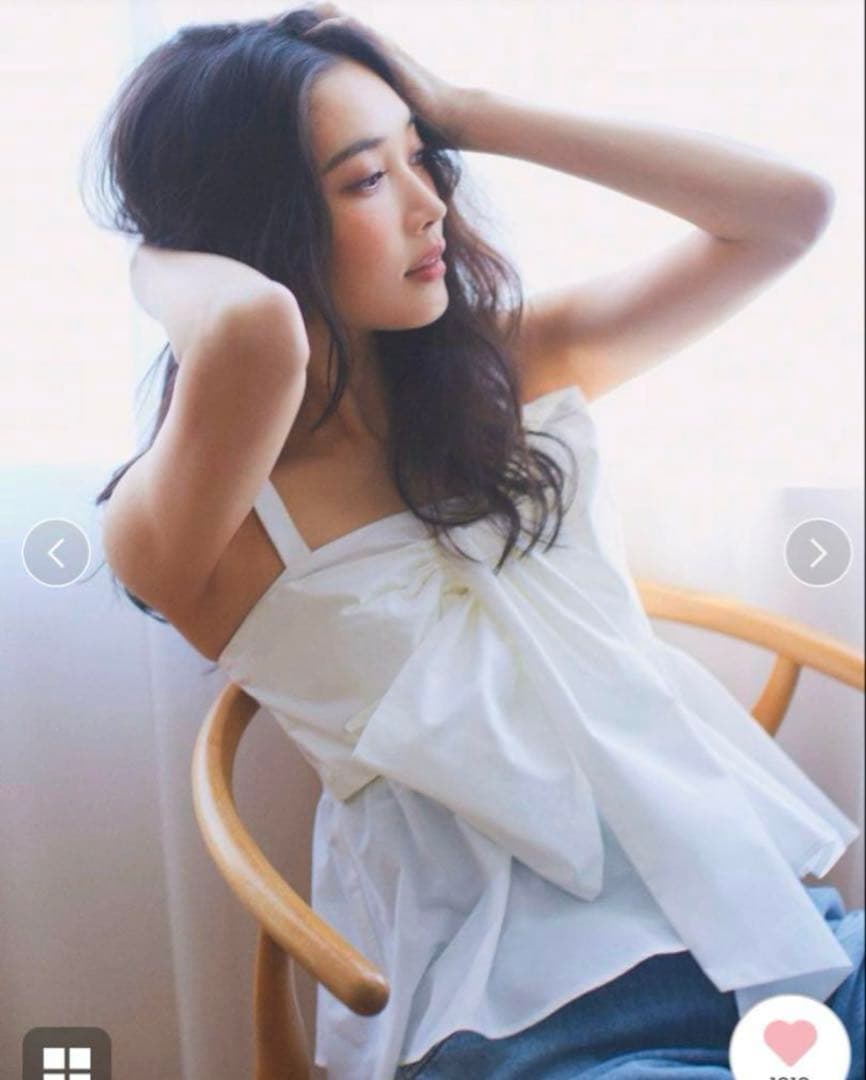 FRAYI.Dフレイアイディー ペプラムリボントップス