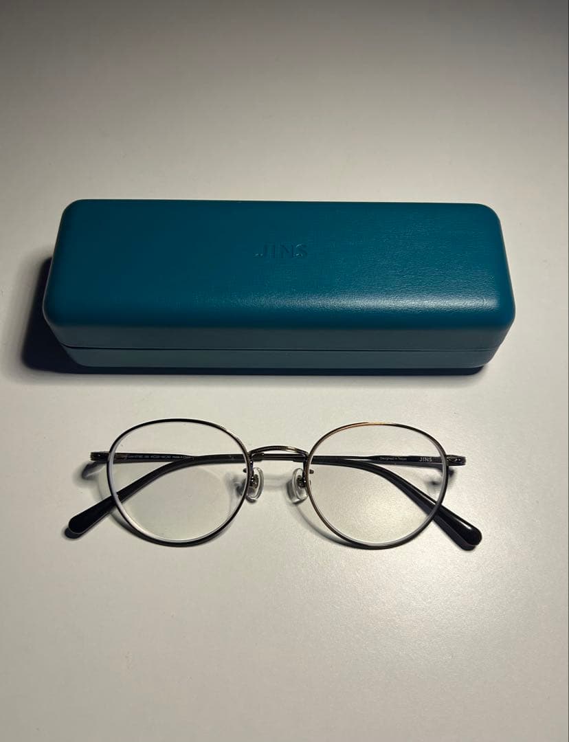 【JINS】 メガネ（度あり） ケース付き