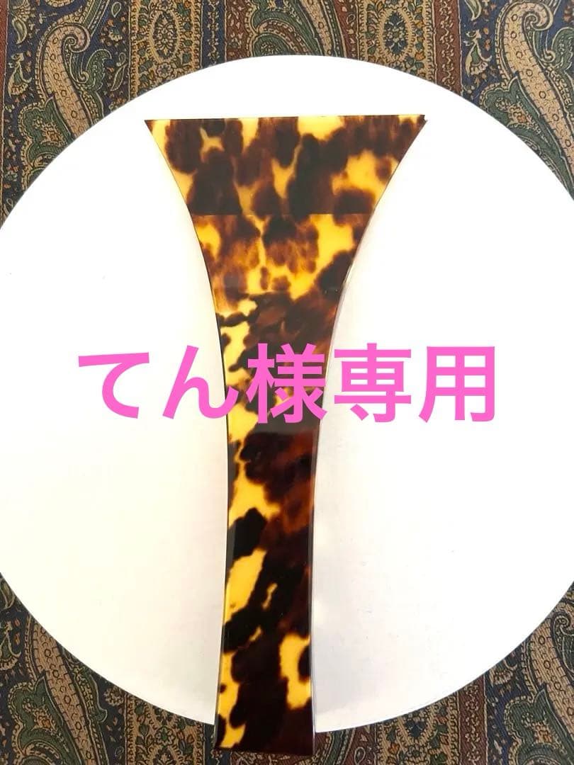 三味線バチ 鼈甲 鼈甲巻 開き9cm