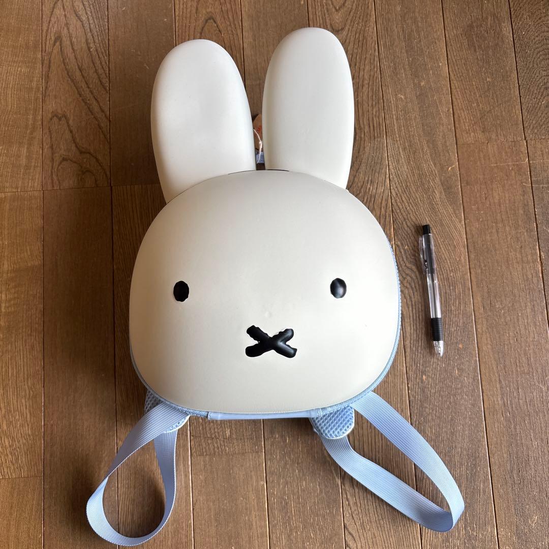 ミッフィー型リュック ホワイト/ブルー(子供用) 日本未発売 HEMA ミッフィー リュック ミニリュック 3D 新品 子供用