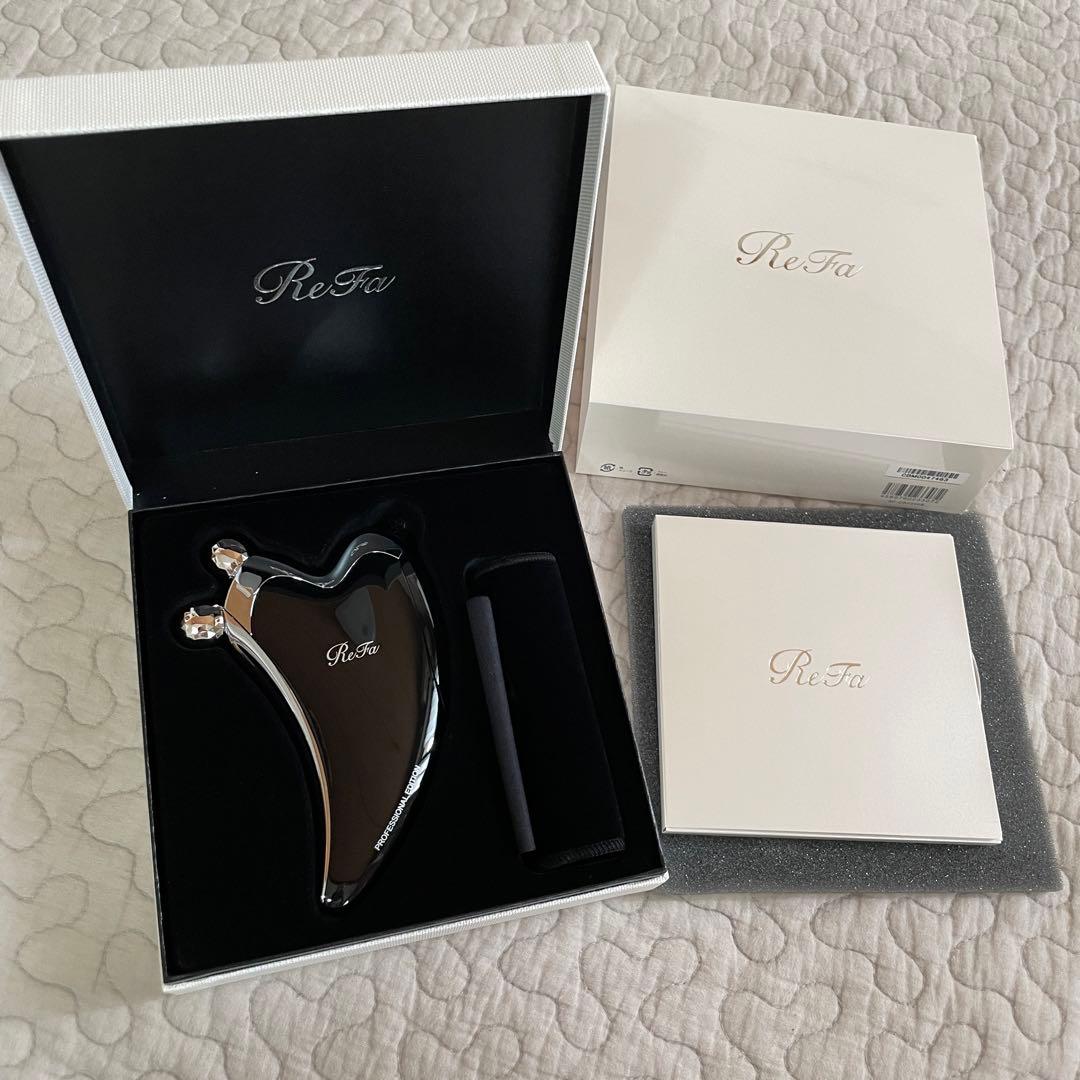 【新品未使用】ReFa リファ カッサ ブラックモデル