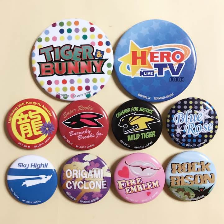 【TIGER&BUNNY】缶バッジセット