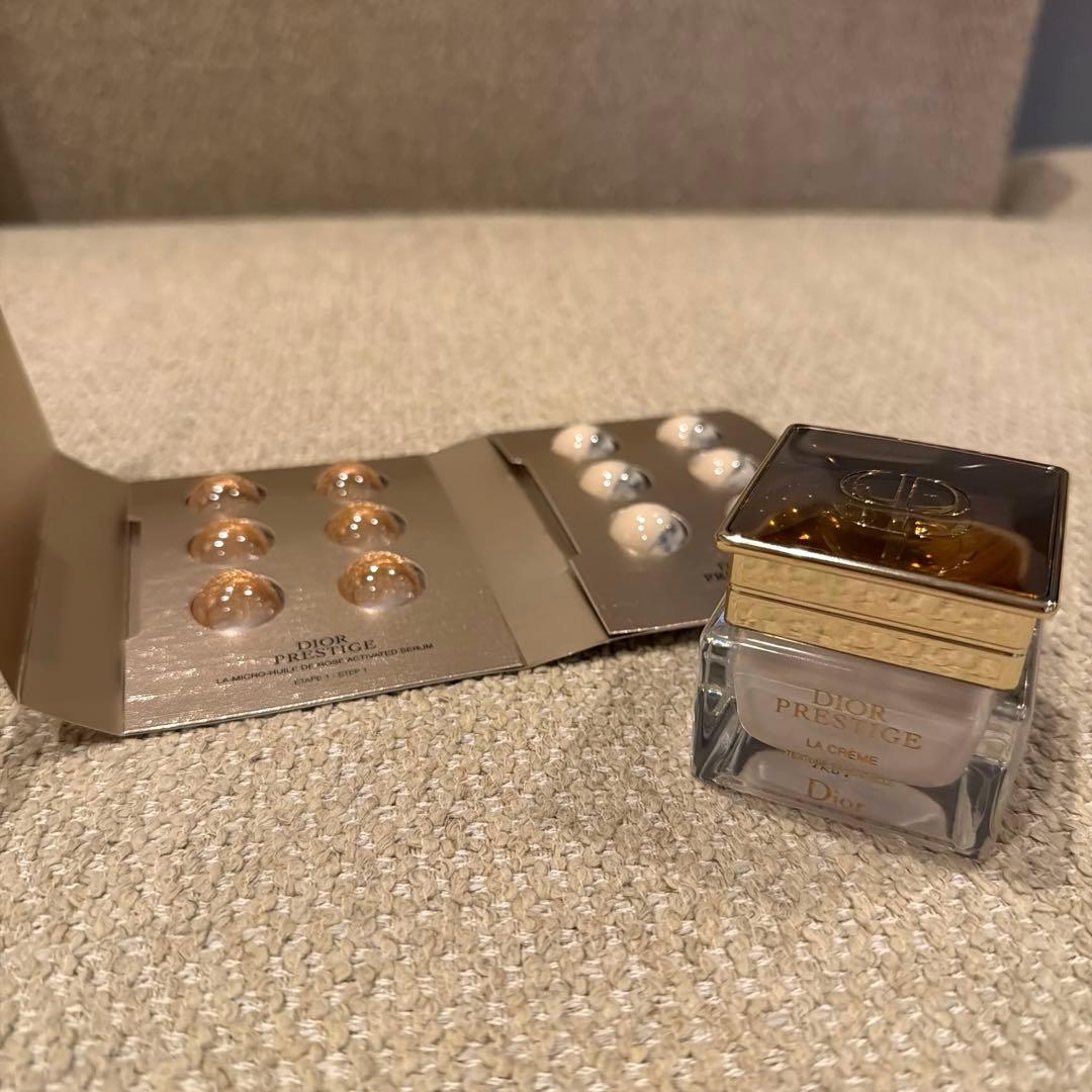 Dior(ディオール) ラクレーム プレステージマイクロユイルRセラム セット
