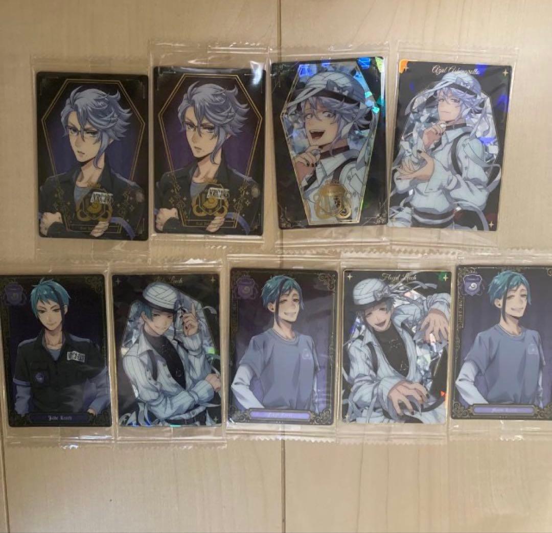 ツイステ ウエハース カード アズール ジェイド フロイド オクタ