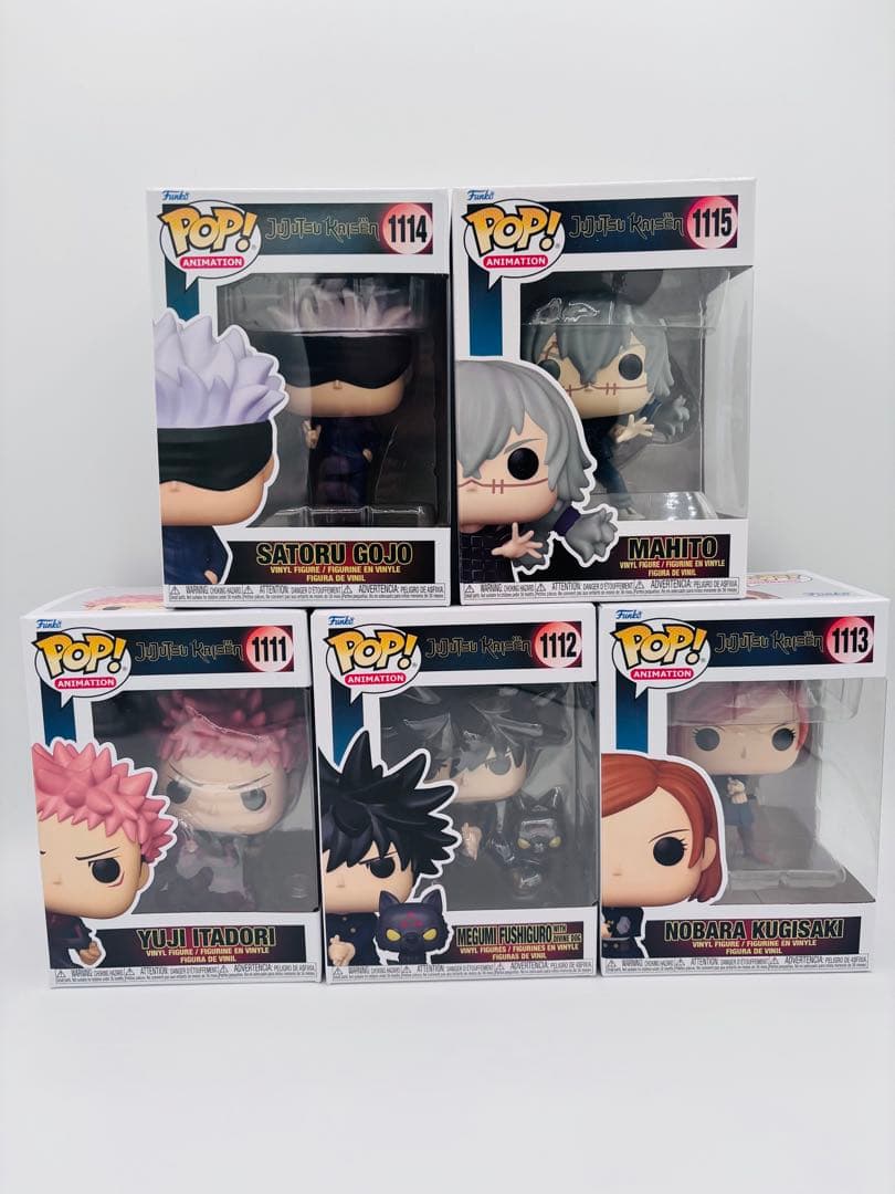 【新品・超お得セット】Funko Pop! 呪術廻戦-フィギュアセット