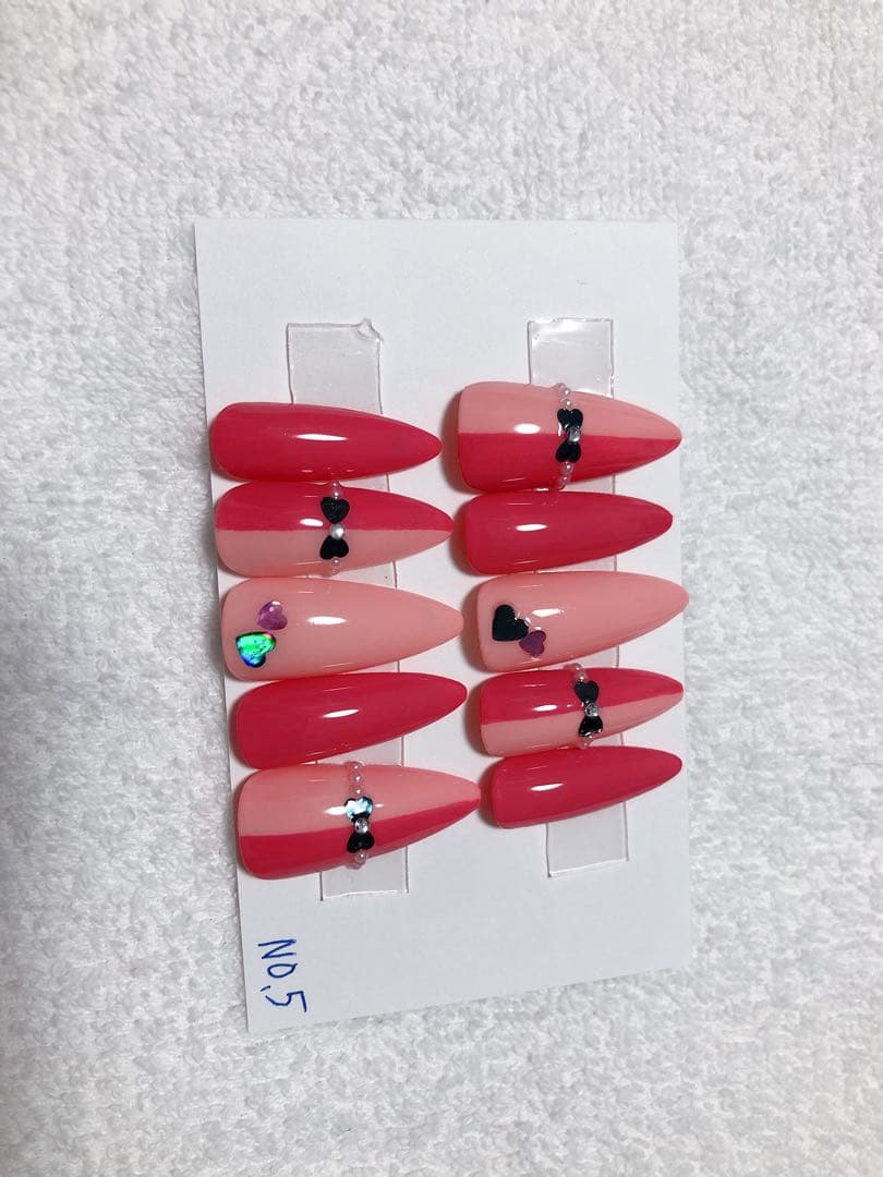 NO.5ネイルチップ*サイズオーダー