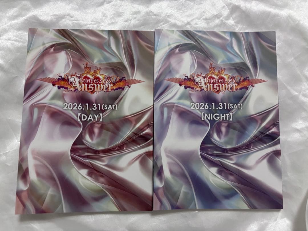 リジェフェス2026 特典 DAY1朗読劇ブック