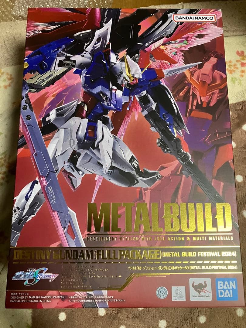 メタルビルド　l build デスティニーガンダムフルパッケージ2024