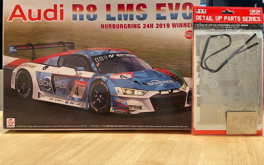 BEEMAX nunu 1/24Audi R8 LMS EVO 2019優勝
