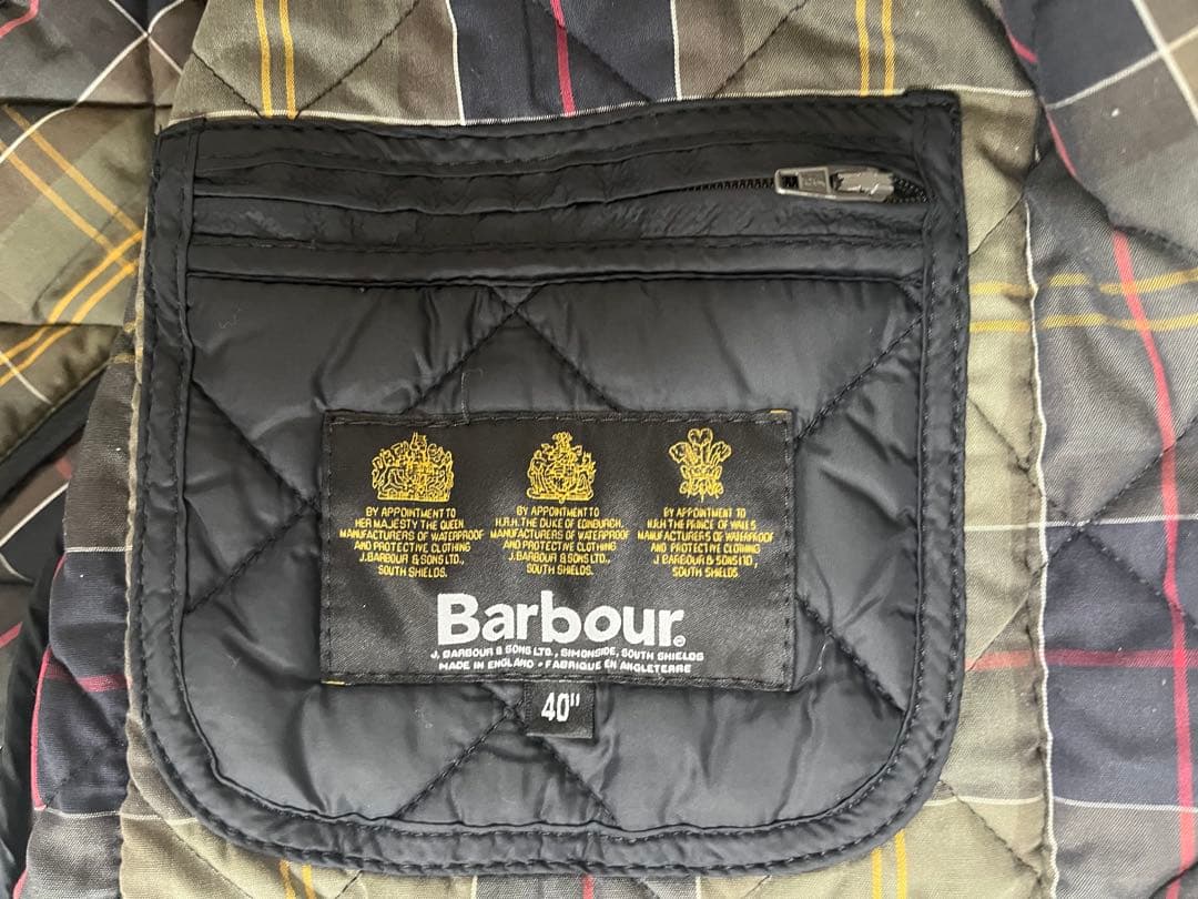 Y*N様 【Barbour】バブアー ウール キルティングジャケット イングラン