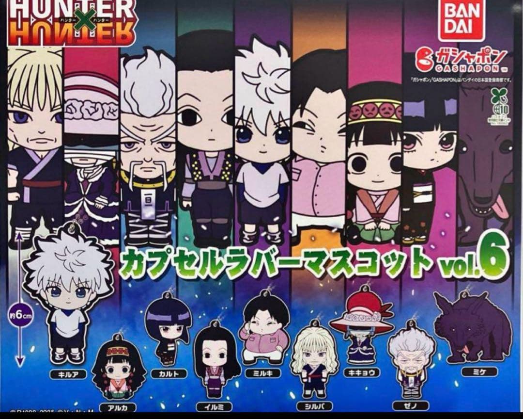 HUNTER × HUNTER キルアイルミ カプセルラバーマスコットvol.6 - メルカリ