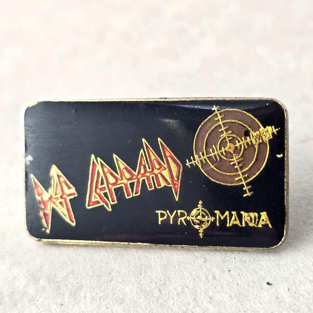 ピンズ】ロックバンド デフレパード ヴィンテージピンズ #5315