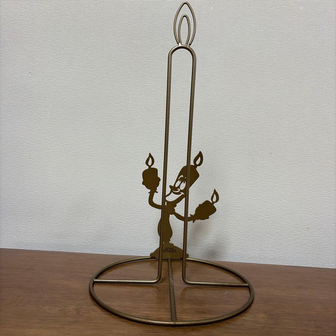 ディズニー 美女と野獣 ルミエール キッチンペーパーホルダー - メルカリ