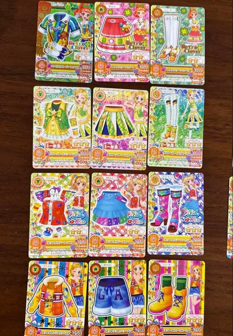 アイカツカード　バラ売り、セット売り