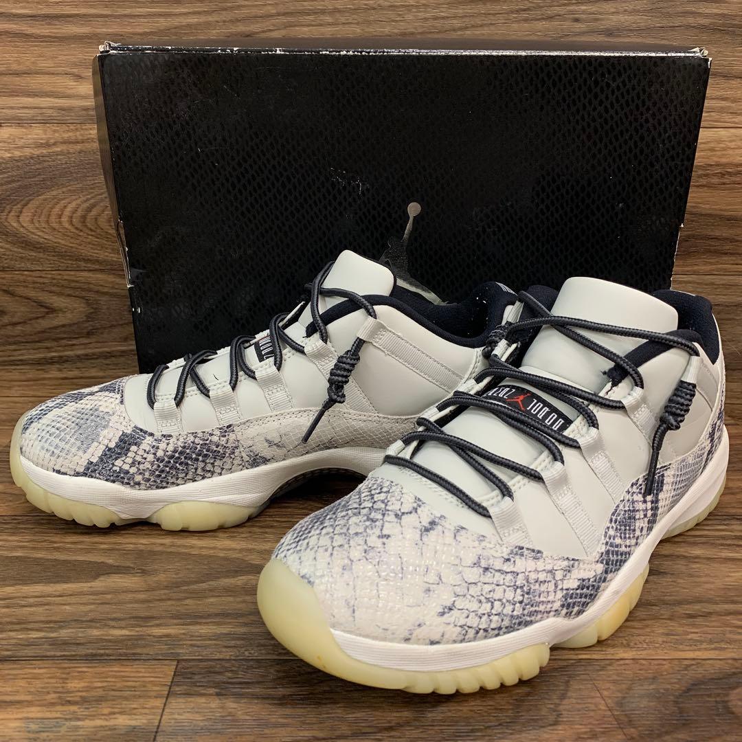 中古 Nike Air Jordan 11 Low Snakeskin 中古 AIR JORDAN 11 LOW 