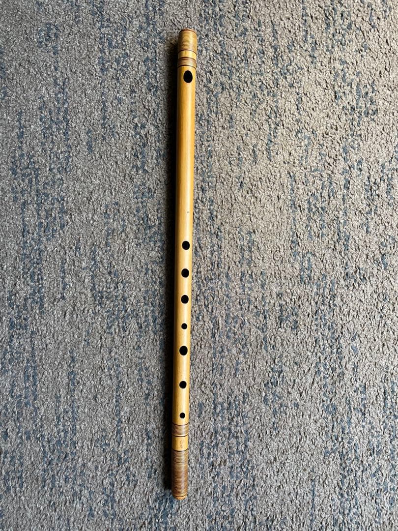 篠笛　蘭情管唄用（ドレミ）一本調子天地藤巻