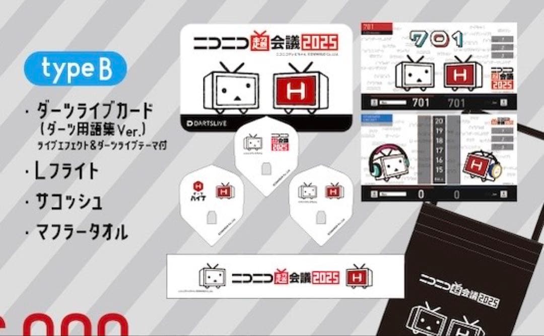 新品 ニコニコ超会議 2025 会場限定 type B セット