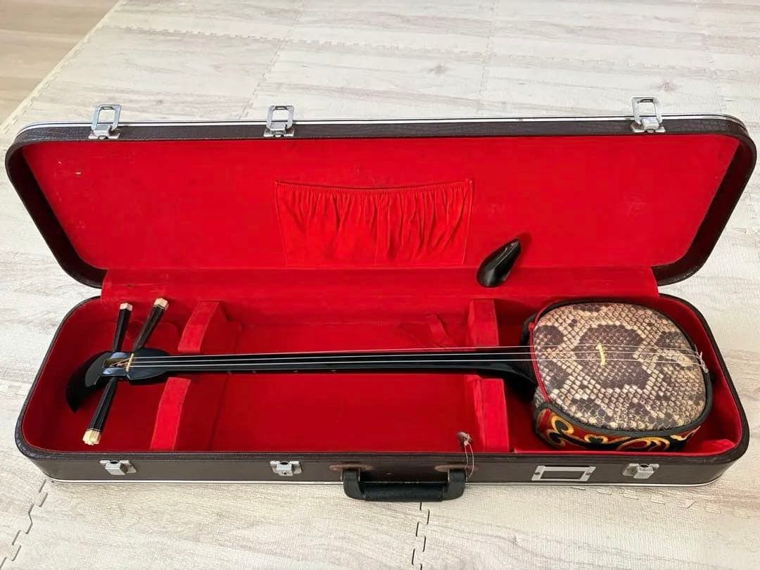 三線 本体 専用ハードケース付き　人口皮 三線用ハードケース 肩掛け付き : 琉球楽器またよし Yahoo!ショップ