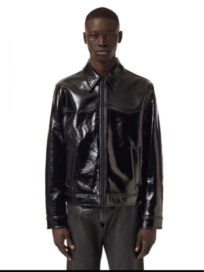 DIESEL エナメルジャケット - メルカリ