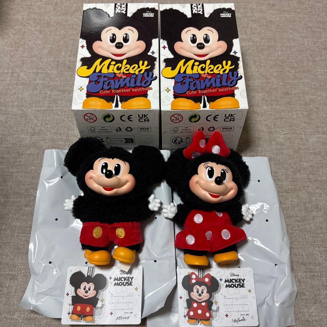 ミッキーファミリー ミッキー＆ミニー 2体セット