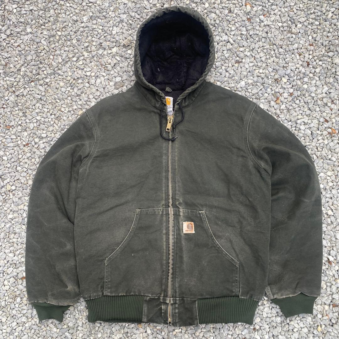 カーハートCarhartt アクティブジャケットJ130MOS モスグリーンM