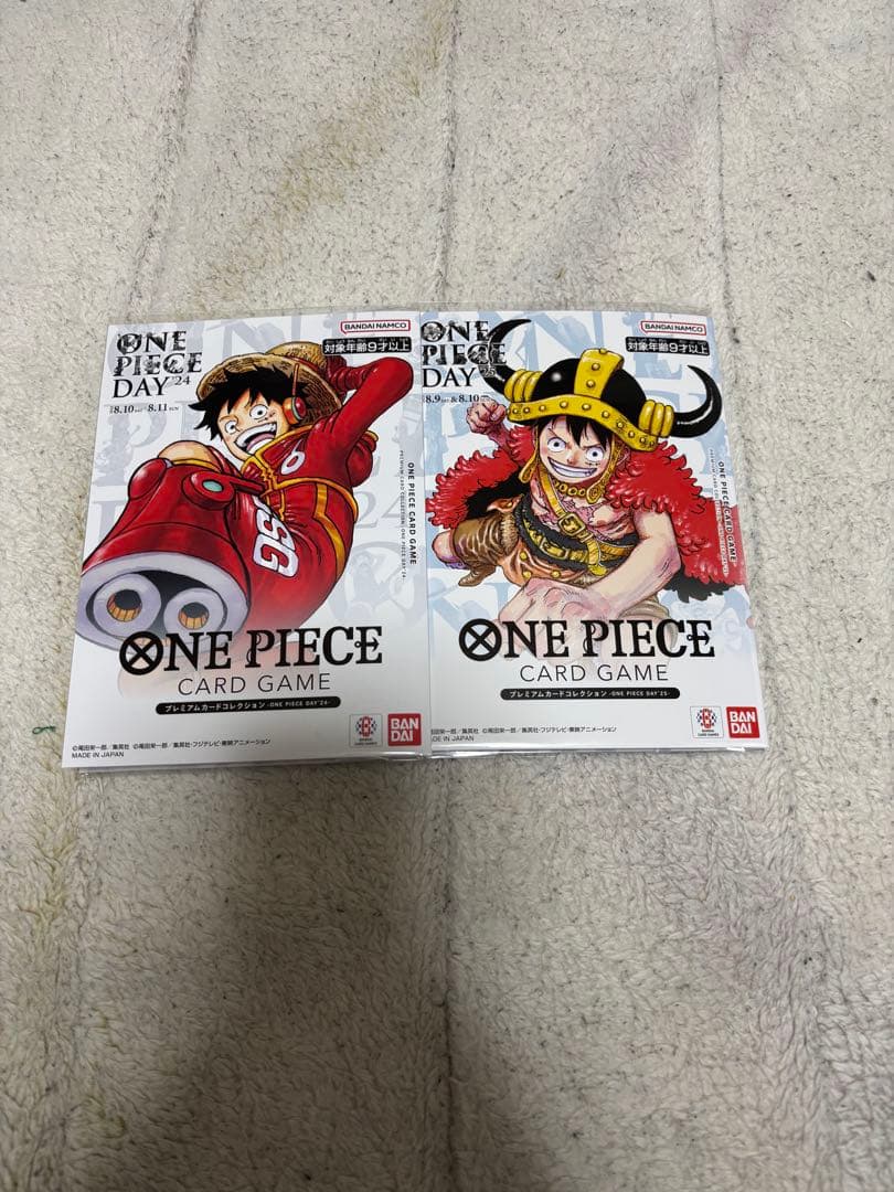 ワンピースデイ　2024、2025 プレミアムカードコレクション 新品、未開封