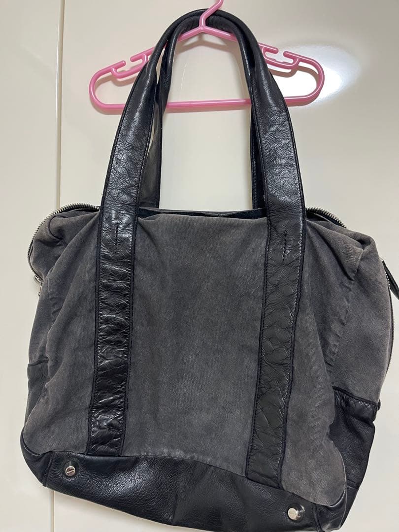 ジルサンダー　トートバッグ JIL SANDER（ジルサンダー） JIL SANDER POCKET FLAT SHOPPER LARGE