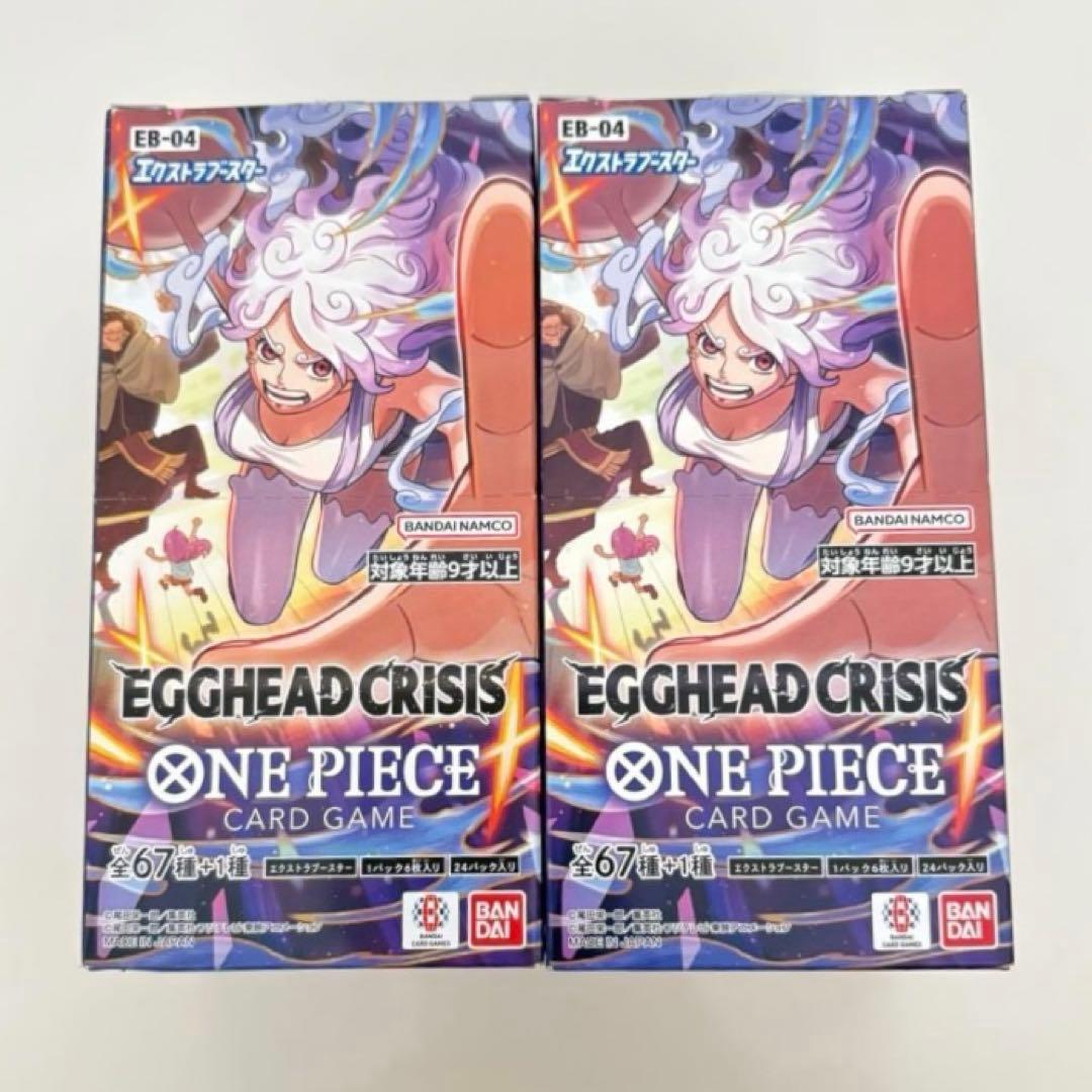 ワンピースカード エッグヘッドクライシス 2box テープカット - メルカリ