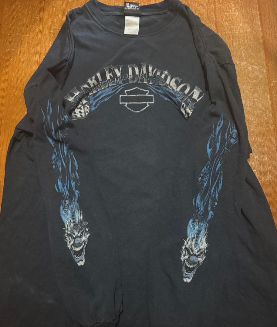 Harley-Davidson ブルーフレイム ヴィンテージロンT