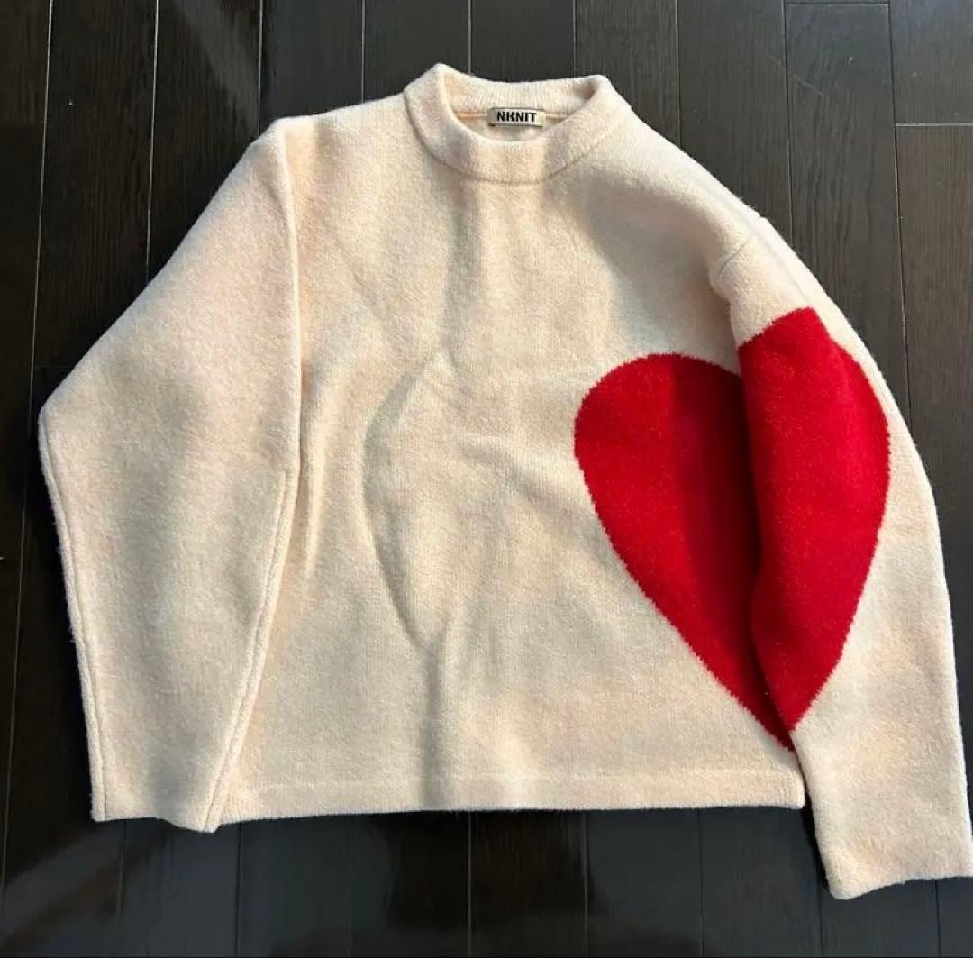 pattern KNIT／NKNIT ハートニット - メルカリ