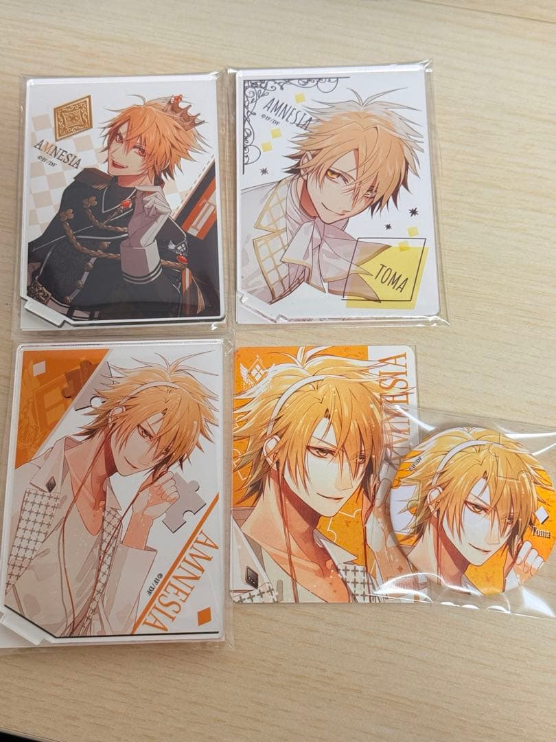 オトメイトストア AMNESIA アムネシア トーマ アクスタ パルカ 缶バッジ