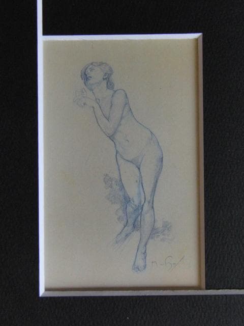 アルフォンス・ミュシャ、「クオ・ヴァディス」のための習作