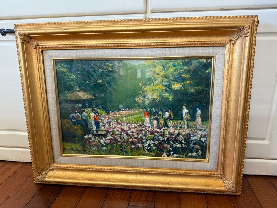 82.「タイトル不明」髙橋一善 油絵