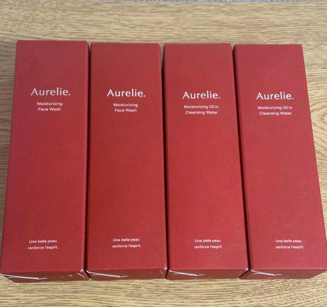 【新品未使用】オレリー Aurelie　洗顔料＆メイク落としセット