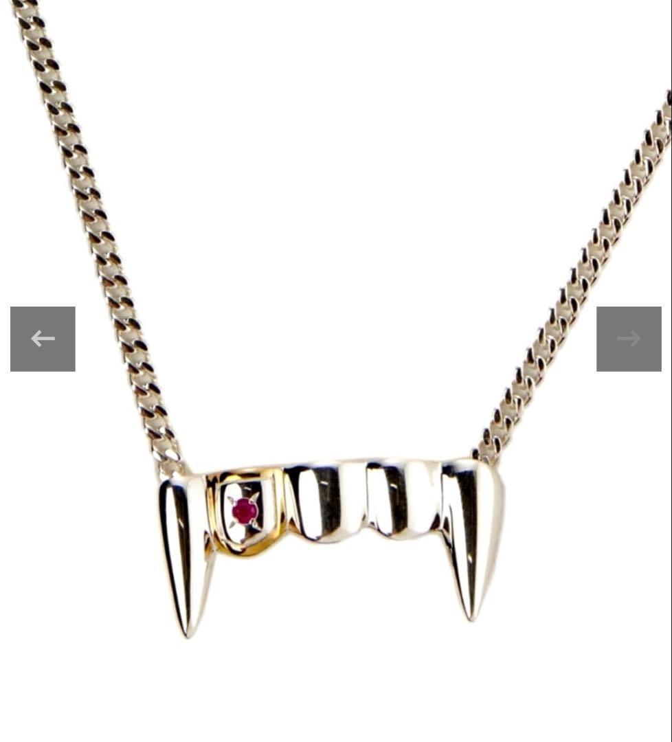 【値下可】P.A.M ネックレス 楽天市場】【中古】PAM｜パム FANGS NECKLACE 9936/B-GLD シルバー