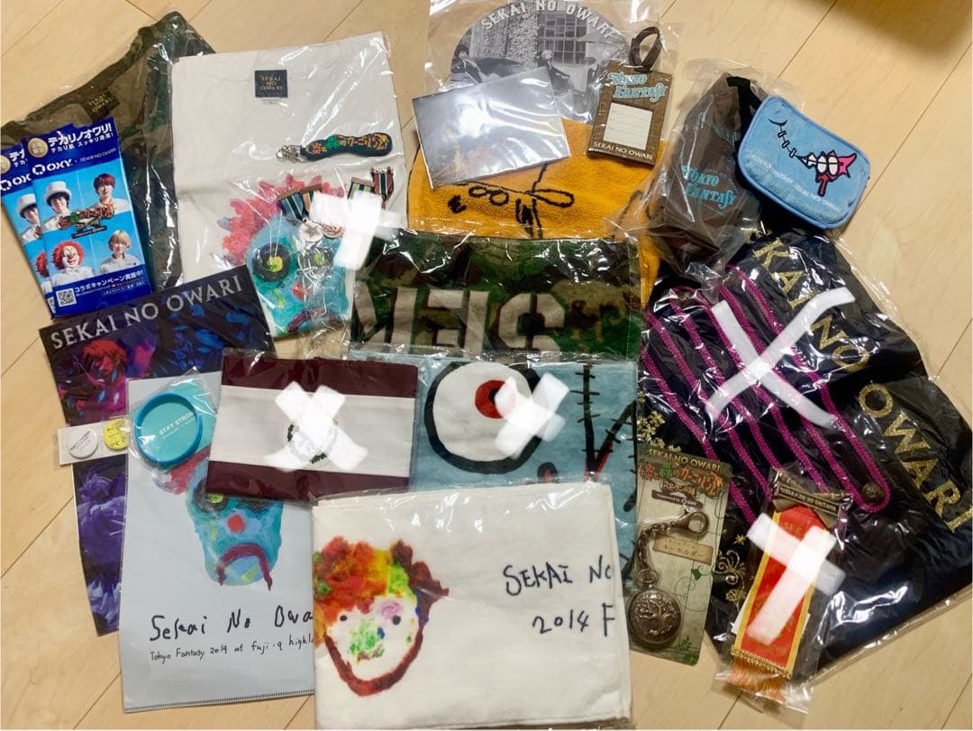 バラ売り可！SEKAI NO OWARI 炎と森のカーニバル グッズ - メルカリ