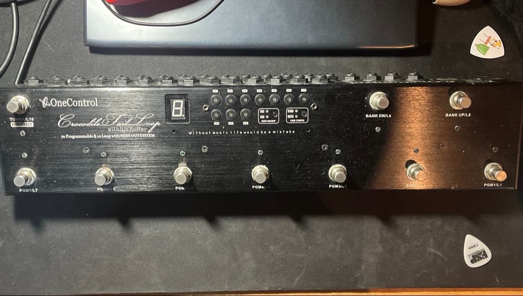 ギター One Control Crocodile Tail Loop OC10