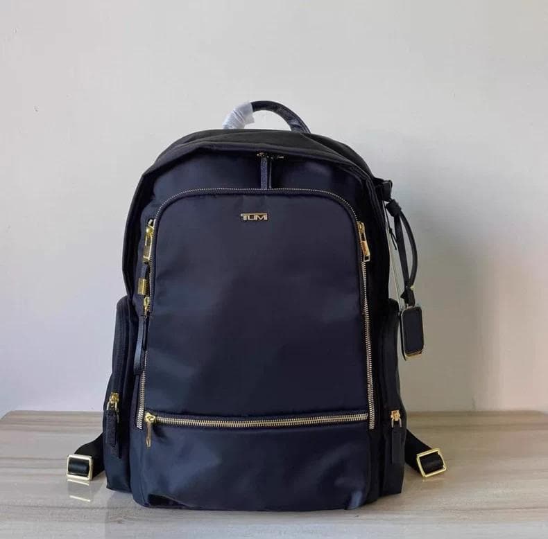 TUMI「セリーナ」バックパックブラック/ゴールド VOYAGEUR 「セリーナ」バックパック ブラック/ゴールド｜TUMI(トゥミ