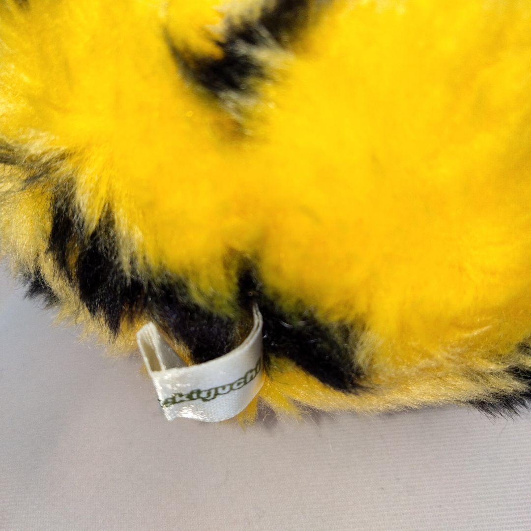 ☆当時物 レア!!セキグチ ピカポン カミナリ 黄色 ぬいぐるみ 昭和