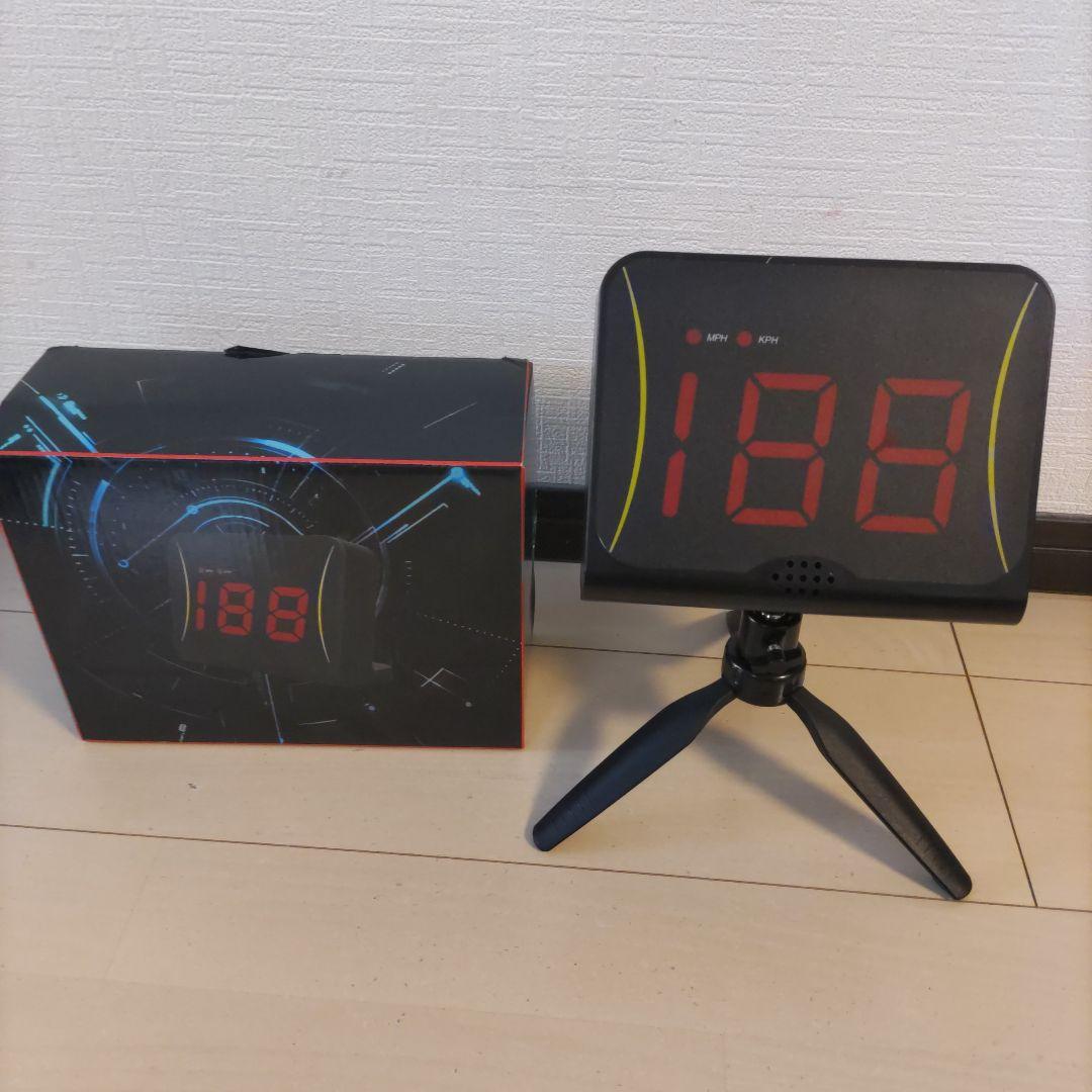 スピードガン 188 MPH/KPH表示 三脚付き 楽天市場】PLAYAPUT ベースボール 三脚付き LED+LCD 大きい