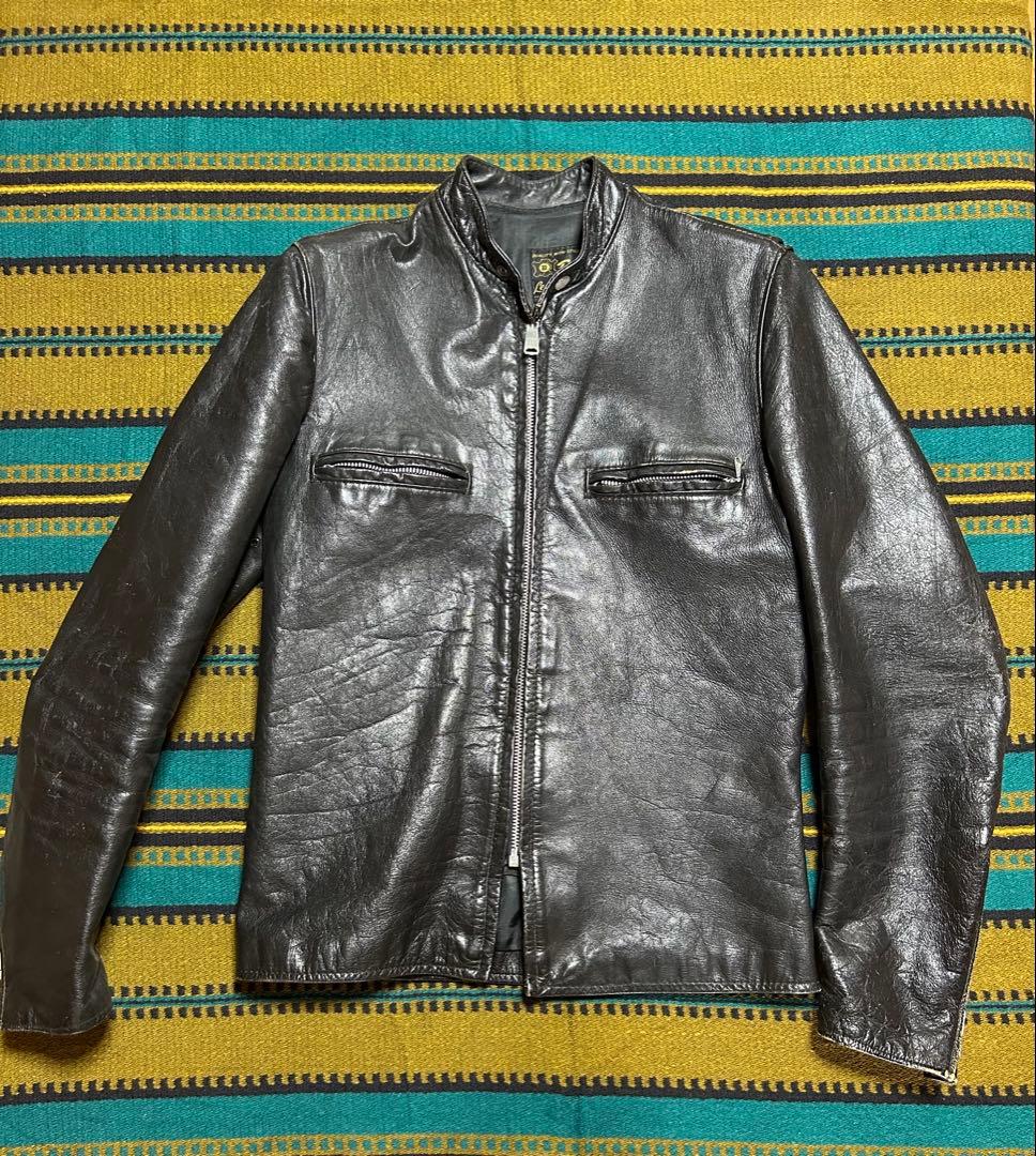 60s レザージャケット EIGHT-G（エイトジー） EIGHT LEATHERS レザージャケット HORSE HIDE