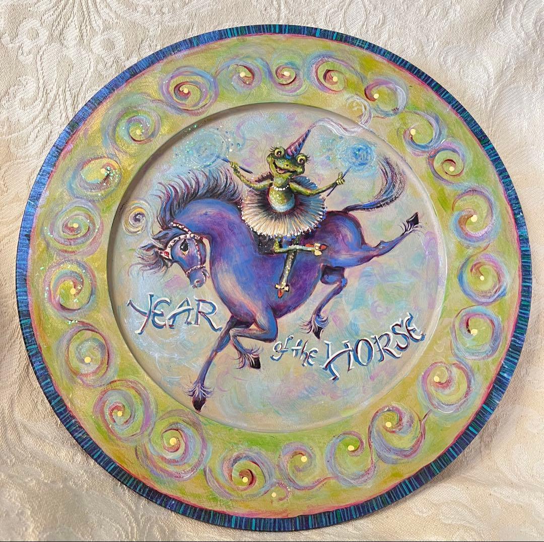 ボビータカシマ　 午年　イヤープレート　Year of the Horse