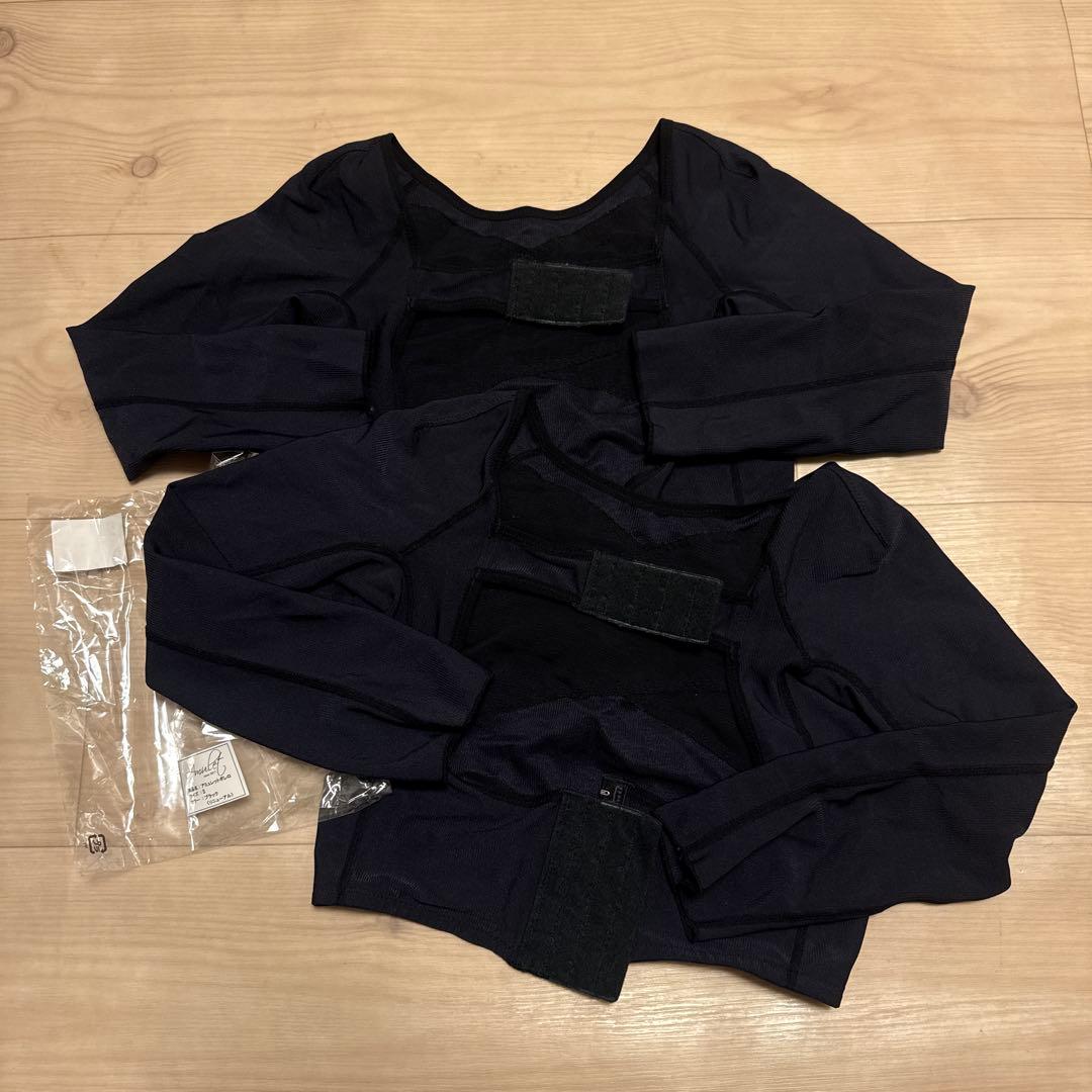 湘南美容外科 二の腕脂肪吸引アミュレットポレロ Sサイズ ブラック 2枚セット