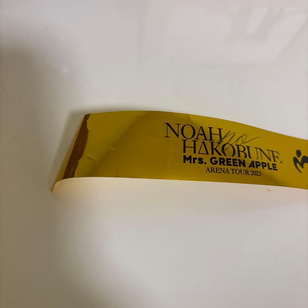 Mrs. GREEN APPLE 2023 ノアの方舟 金テープ - メルカリ