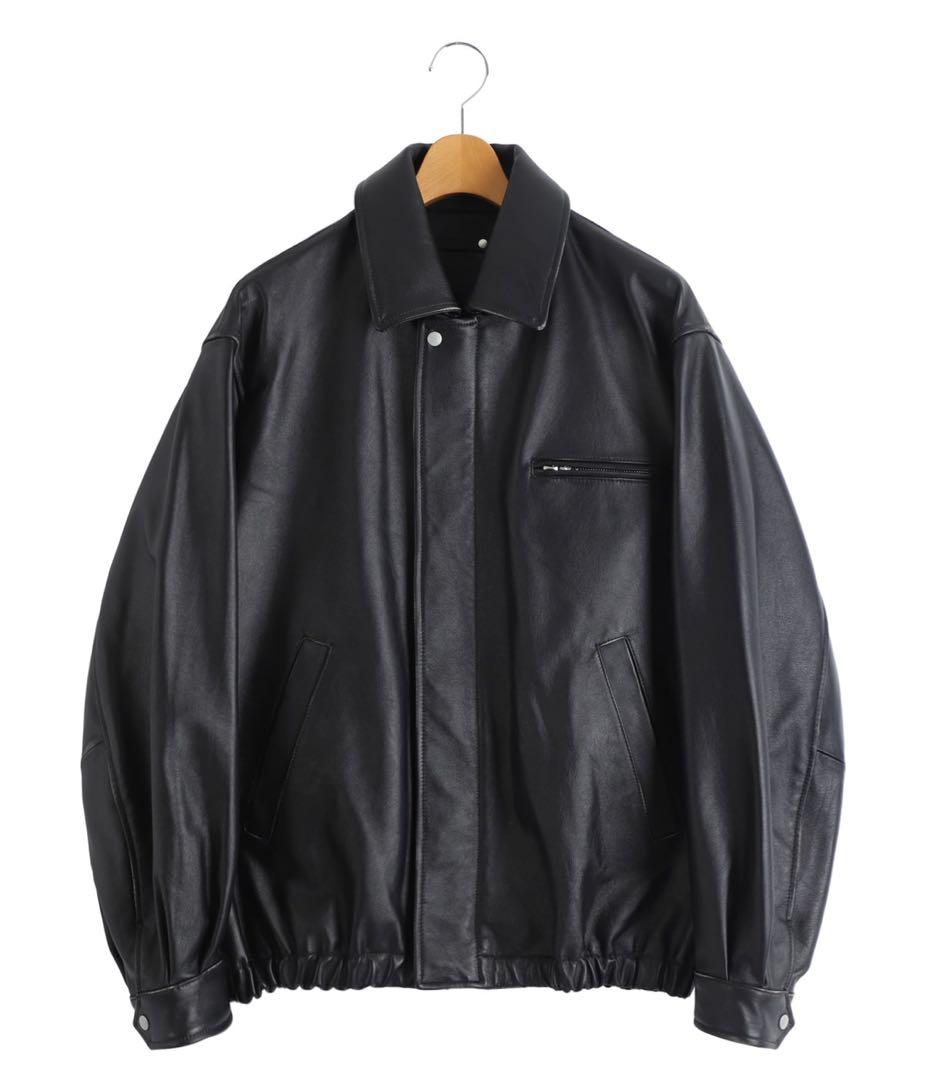 ジャケット・アウター 26ss stein COW LEATHERVINTAGE ZIP JACKET