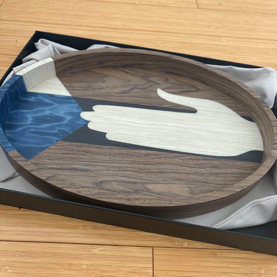 【新品・未使用】L’OBJET（ロブジェ）Edgar Tray 木製トレー