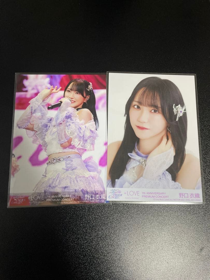野口衣織 生写真 7周年ライブ 封入特典 - メルカリ